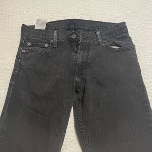 Men’s Black levi jeans